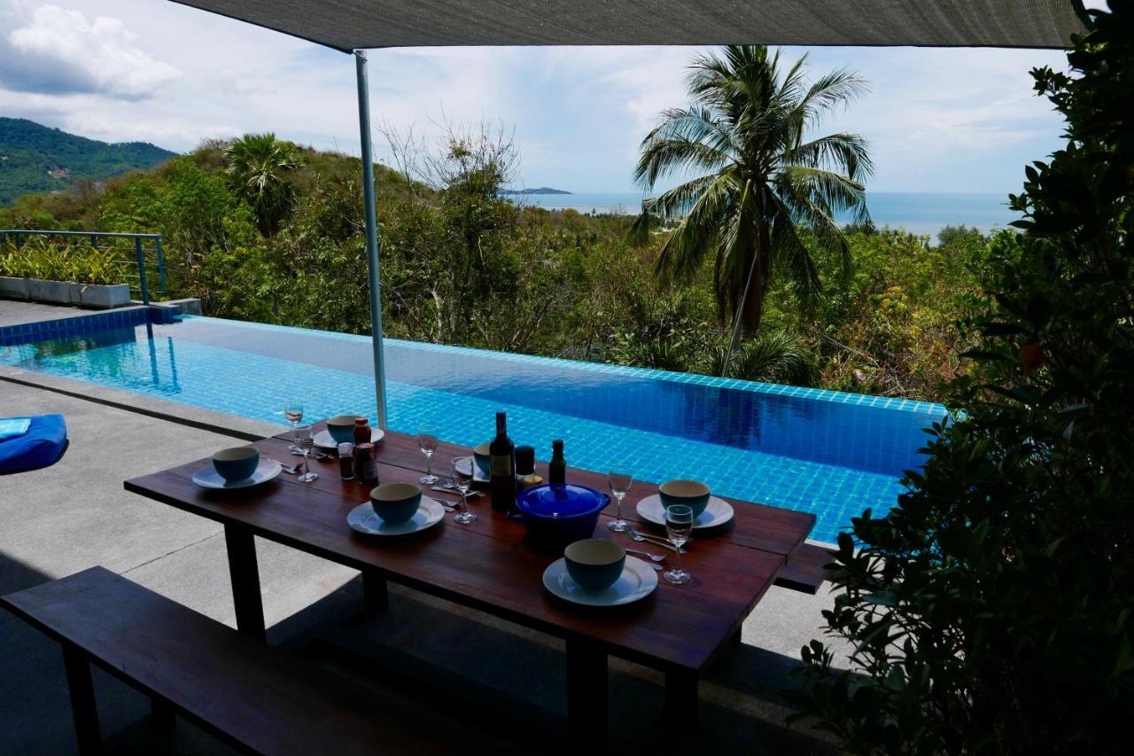 Ko Samui Seaview Pool Villa Philippa With Car Laem Set Beach Dış mekan fotoğraf