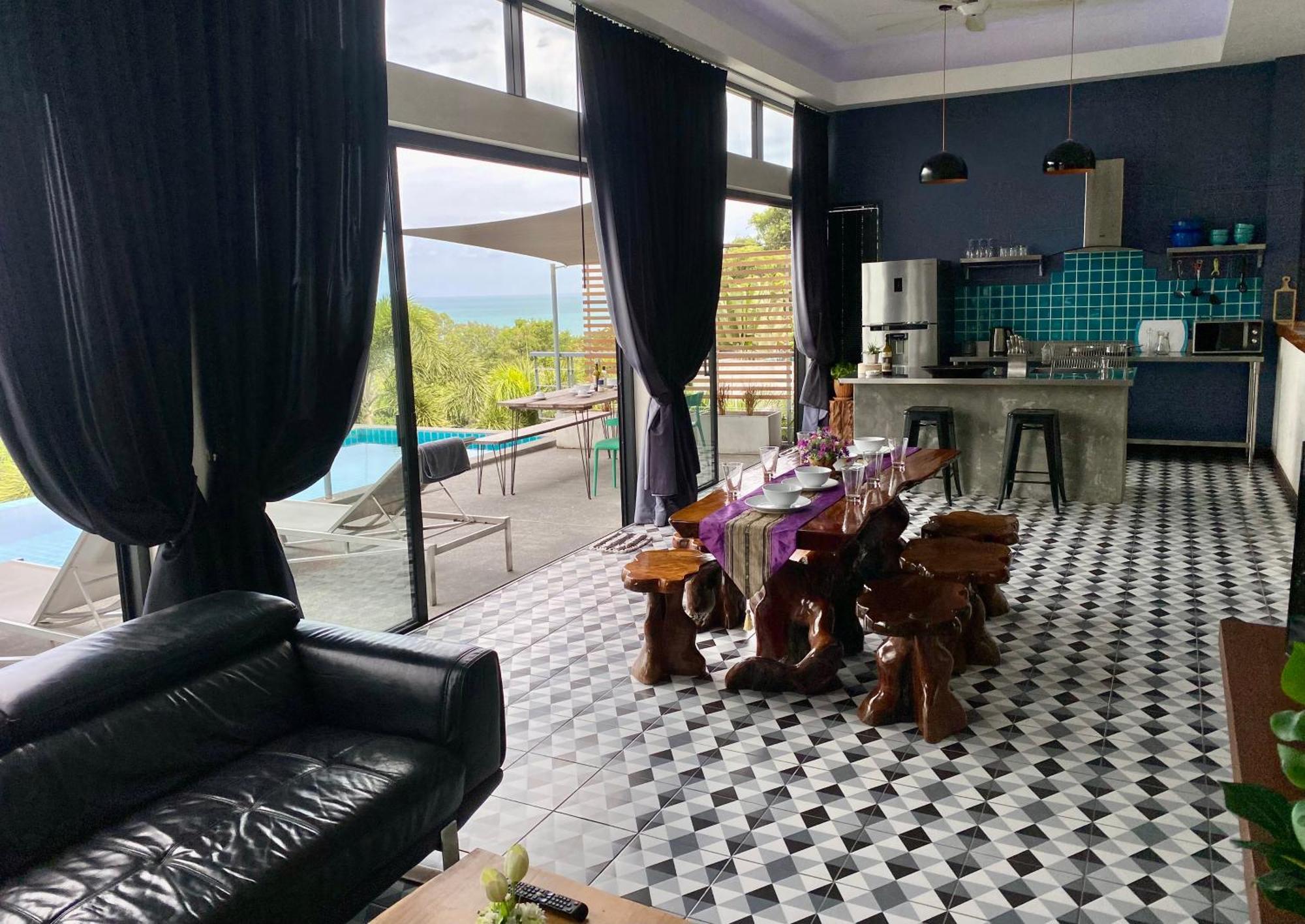 Ko Samui Seaview Pool Villa Philippa With Car Laem Set Beach Dış mekan fotoğraf