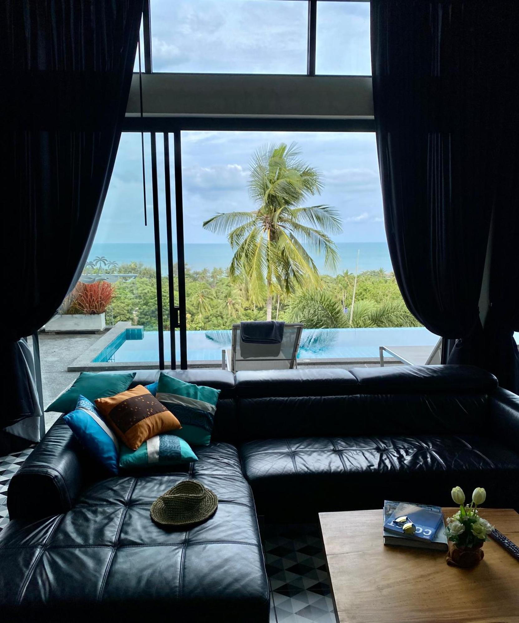 Ko Samui Seaview Pool Villa Philippa With Car Laem Set Beach Dış mekan fotoğraf