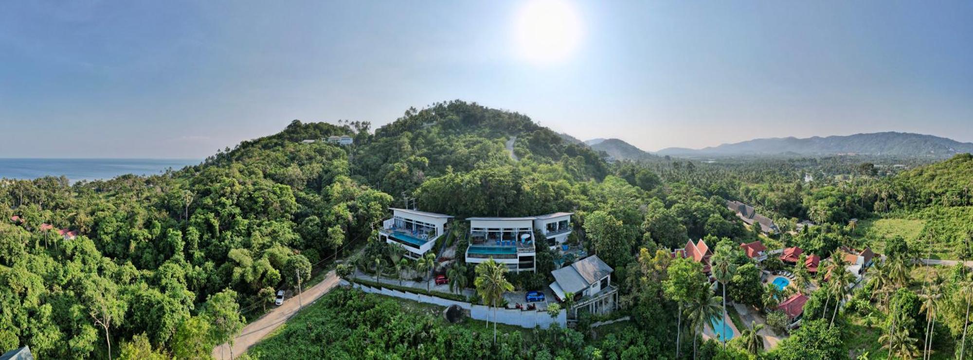 Ko Samui Seaview Pool Villa Philippa With Car Laem Set Beach Dış mekan fotoğraf